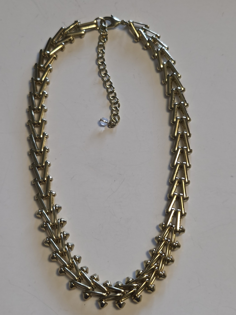 Napier Gold-Tone Geometric Triangular Frames 16" Necklace
